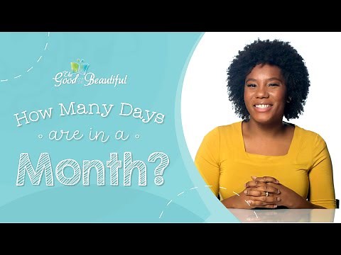 How Many Days are in a Month? | Knuckle Mnemonic | The Good and the Beautiful