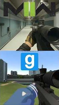 Original (MW2022) Vs Mods (Garry's Mod) - MCPR-300 Edition #cod #mw2022 #shorts #gaming