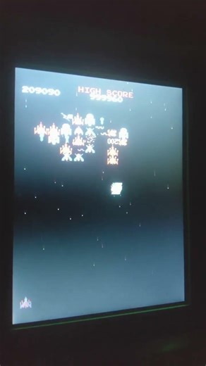 Galaga - new vertical pro player 3.2 million Killscreen