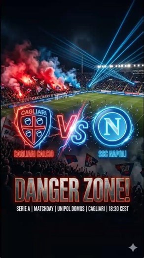 Cagliari in Crisis! Can Napoli Capitalize? 🇮🇹 (AI Prediction) #shorts