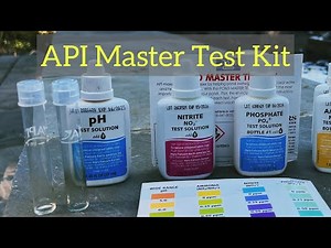 HOW to test your pond water quality | AMMONIA AND NITRATE - API master test kit