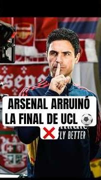 THE NEW CHOLO ❌⚽️ PSG vs Arsenal Champions League final #arsenal #championsleague