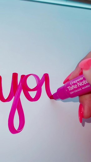 Relaxing ASMR Writing Sounds with Crayola Take Note Pens