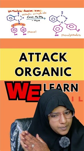 12th Daily Doubt Series Attack Organic (Phthalein Fusion rxn)#12th #chemistry