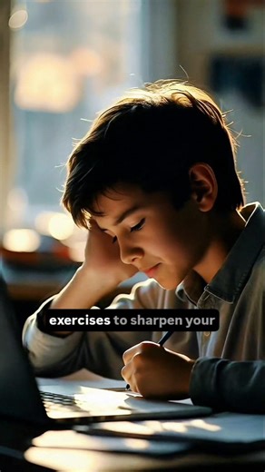 Boost Focus Instantly! 🧠 3 Brain Exercises You Can Do Anywhere#shorts