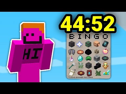 I Beat CAMMAN18 Rare Items Bingo World Record