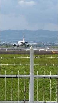 JALボーイング767-300離陸