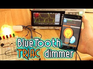 Bluetooth TRIAC AC power control Video on vTomb