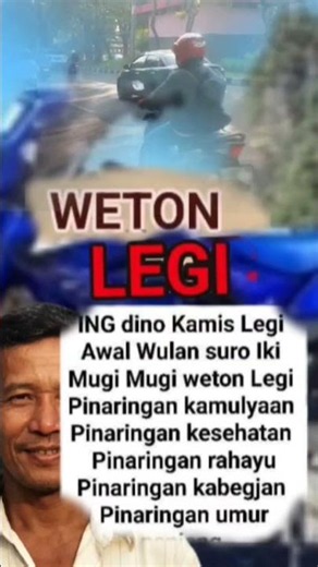WETON LEGI Bagi masyarakat Jawa, Kamis Legi adalah hari yang sakral #shortsvideo #subscribe #fyp #yp