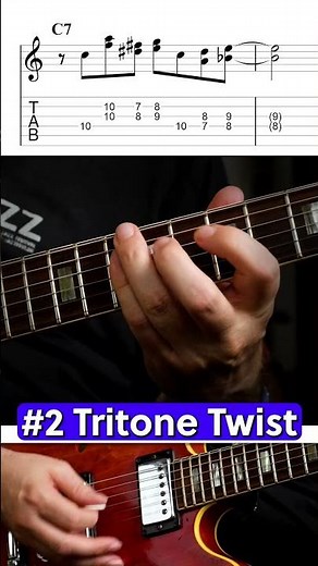 3 Easy Jazz Blues Licks 😎 #jazzguitar