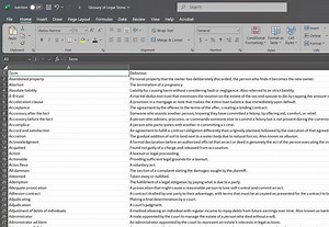 Legal Terminology Database - Etsy Australia