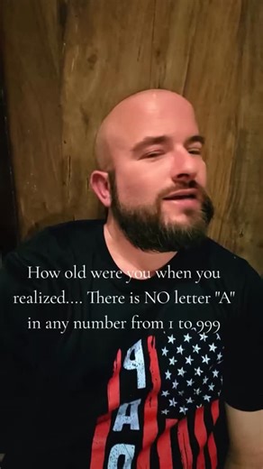 Jason Burris on Instagram: "​Don't believe me? Go ahead and try to find one. One, two, fifty, eighty, four hundred... ​No 'A' anywhere until you hit 1,000! 🤯 Drop a comment if you just tried to count it out in your head like I did! 🙋‍♂️🙋‍♀️ #MindBlown #TodayILearned #IWasTodayYearsOld #FunFacts #showerthoughts"