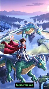 Epic Dragon Ride 🐉⚔️ | Young Knight Soars Into the Sky #shortfilm