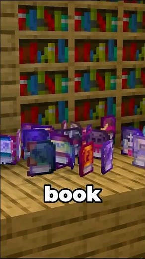 BETTER ENCHANTED BOOKS in Minecraft!