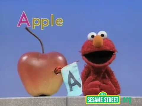 Sesame Street Elmo Celebrate the letter "A!"