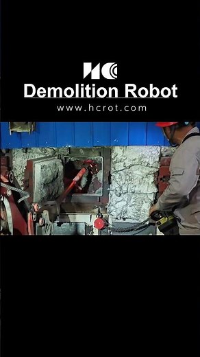 Application of Demolition Robot HCR170D in Waste Heat Boiler
