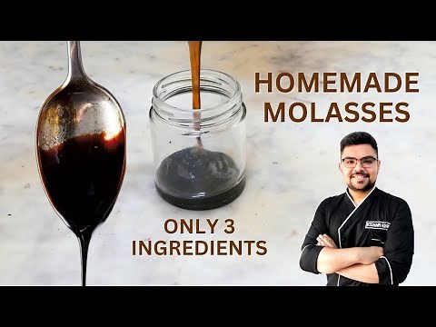 3 Ingredienta Homemade Molasses | Easy Recipe | Crazy Chef Kishan #christmas #professional #recipe