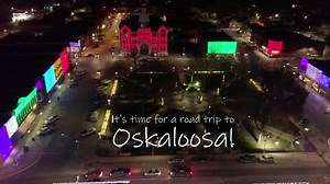 Today's Iowa Road Trip: Oskaloosa Main Street Have you seen the 150,000 lights on the town square in Oskaloosa, Iowa? | Iowa Road Trip