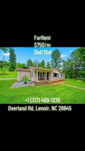 Charming 3 Bedroom Home for Rent – Lenoir, NC! 🏡 📍 4710 Overland Rd, Lenoir, NC 28645 Looking for an affordable and comfortable home? This move-in ready rental offers plenty of space and a peaceful setting—perfect for families or anyone looking for extra room! 🛏️ 3 Bedrooms 🛁 1 Bathroom 📐 1,146 Sq. Ft. 💰 Rent: $750/month 🔐 Security Deposit: $500 ✨ Home Features: ✅ Spacious living room with natural light ✅ Functional kitchen with ample cabinet and counter space ✅ Comfortable bedrooms with 