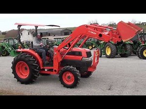 2006 Kubota L4330 Tractor w/ Loader & Canopy Top! Sharp!