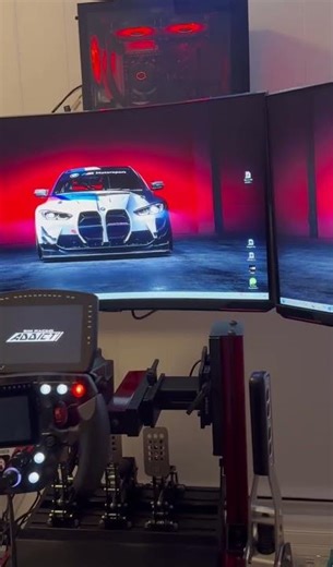 I Built My Dream Sim Racing Setup 🏁#simracing #gaming