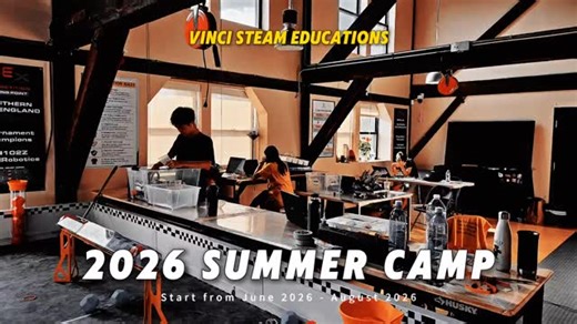 Vinci STEAM Educations on Instagram: "👉 What should kids really learn this summer so it doesn’t go to waste? We’ve organized all the courses in Vinci 2026 Summer Camp into a clear, at-a-glance learning roadmap—so parents and students can instantly see the growth path. 📍 Burlington Campus | 6/29 – 8/21 | 8 weeks 🌱 Track 1: Innovation Makers | STEAM Creativity Camp Best for students who want early exposure, strong fundamentals, and to spark genuine interest ✔ Engineering & structural design ✔ R