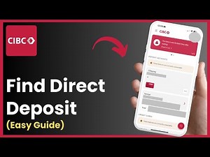 How To Find Direct Deposit Form CIBC App (2025)