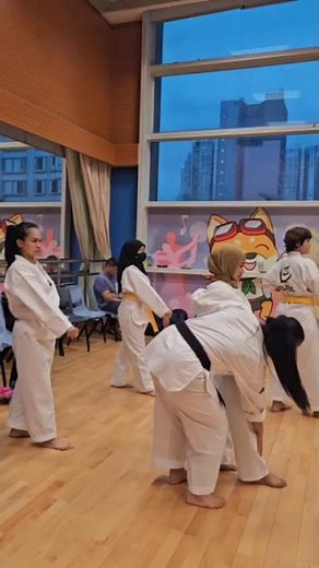 Practicing Taegeuk Il Jang (태극 1장) or Pattern 1 #beginners #practice #poomsae #may #2026