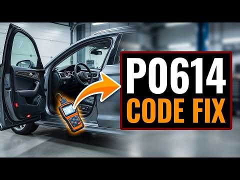 How To Fix P0614 Code - ECM And TCM Incompatible Error Repair