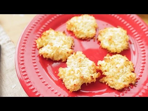 3 Ingredient Macaroon Cookies | Simply Bakings