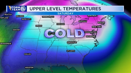 Knoxville Weather: Rain and wintry mix chances Sunday night and Monday