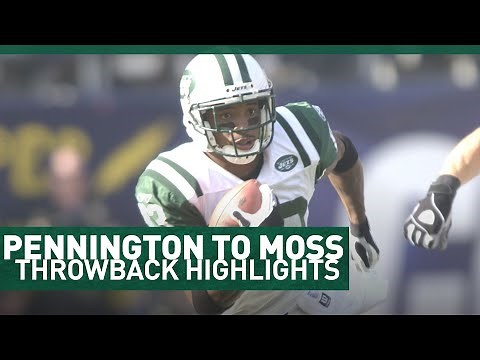 Throwback Highlights: Chad Pennington To Santana Moss Touchdowns | The New York Jets | NFL