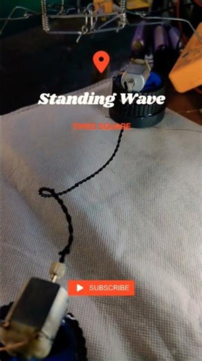 #Standing Wave Experiment.🤯
