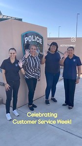 17K views · 194 reactions | Join us in celebrating National Customer Service Week!  On a daily basis, #TeamYuma goes above and beyond to provide excellent customer service to our community. Thank you for your commitment and dedication. We appreciate your service and hard work. #TeamYuma #YumaWay | City of Yuma Government | Facebook