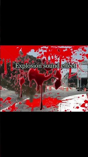 Explosion sound effect