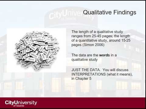 Chapter 4 and 5 of a Dissertation