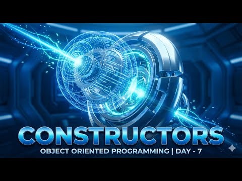 Constructors | Object Oriented Programming | Day - 7