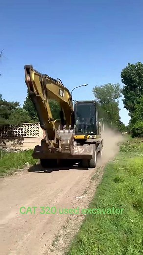 ‏#catexcavator #usedexcavator Used CAT 320 excavator for sale