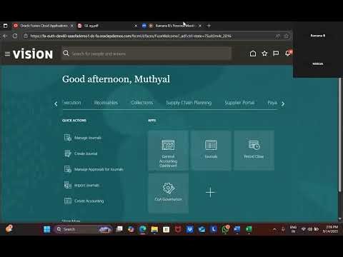 Oracle fusion GL practice 2