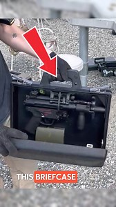 How Does a Briefcase Gun Work? A smart design hides a firearm inside an ordinary-looking case, offering discreet protection. Built with a trigger mechanism inside the handle, it allows instant defense while staying hidden in plain sight. A blend of safety, security, and innovation. #Technology #Security #Innovation #firearms #protection Credit : HKPRO, Kris Paul, T0-4D, @johnhickok45, Steve_MP5, leaspeed6, lrm1981 / yt | Kuppi News