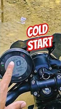 Cold start #tvsronin225