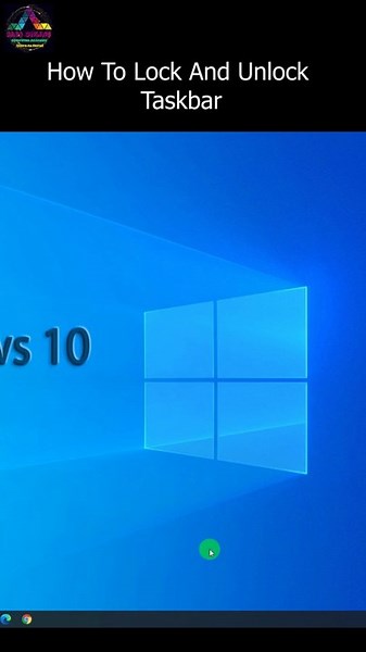 How To Lock And Unlock Taskbar-1.m4v