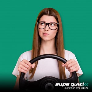 Don’t be this person! If your steering wheel is wobbling, this could be a sign of bad alignment. To identify other signs of an imbalanced car, read our latest blog: https://bit.ly/WheelImbalance If you experience any of these on your vehicle, find a Supa Quick near you and we will assist you get your car aligned, balanced and rotated. Visit your nearest store today! | Supa Quick | Facebook
