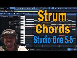 Strum Chords Feature in Studio One 5.5
