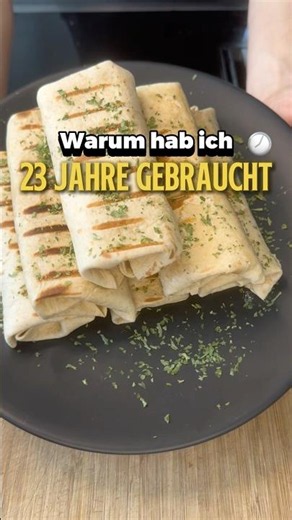 145g Protein - Low-Calorie FLAMMKUCHEN WRAPS 🫓🔥