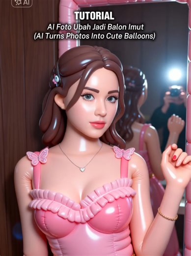 AI Photo Transformation: Cute Balloon Effect Tutorial