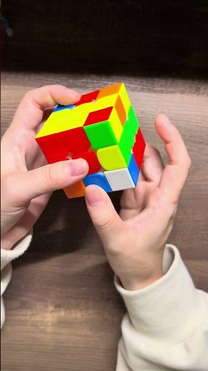 【ステップ６のラッキーパターン】ルービックキューブの超簡単な揃え方 | 上の面を全て揃える #rubikscube #ルービックキューブ #cubequest #shorts #step6