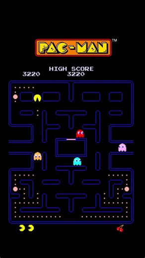Pacman 01–Classic Arcade Gameplay#shorts