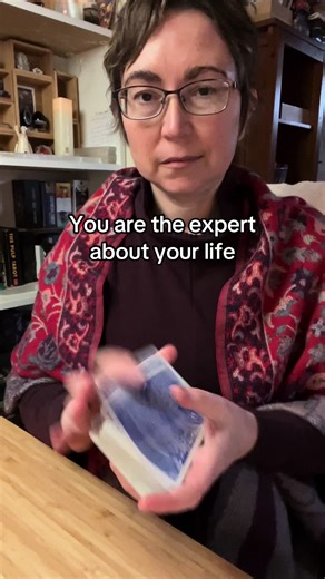 Tarot helps you uncover your truths, your voice, and your power Don’t give that away to a reader or a deck of cards #cardslinger #tarottok #empowerment #therapeutictarot #intentionalliving
