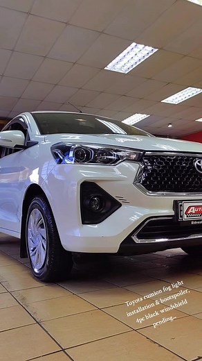 Toyota Rumion Fog Light Installation & Bootspoiler | Drive in Style